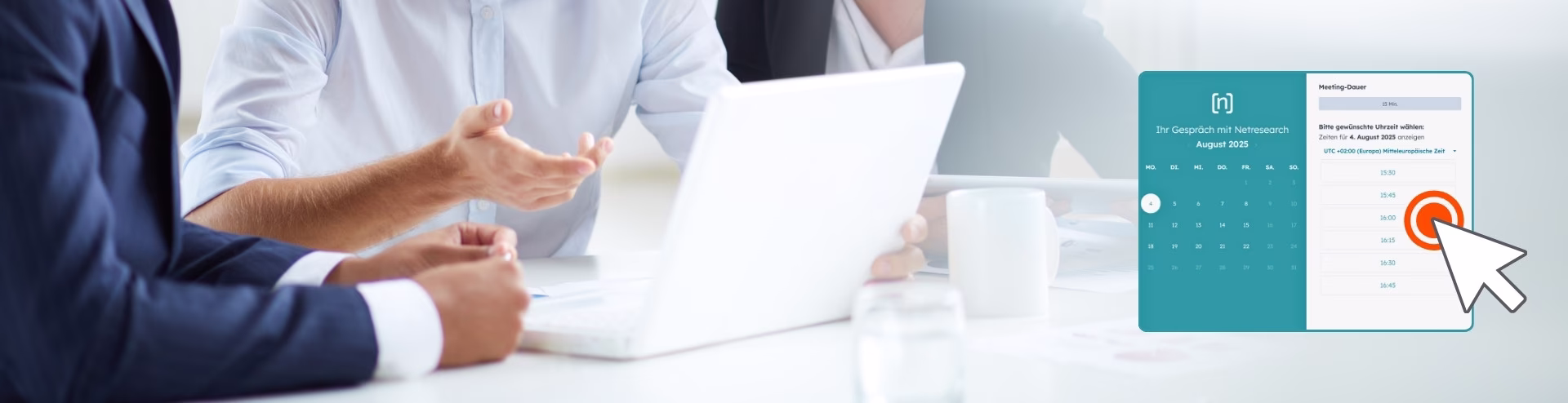 Netresearch Terminbuchung