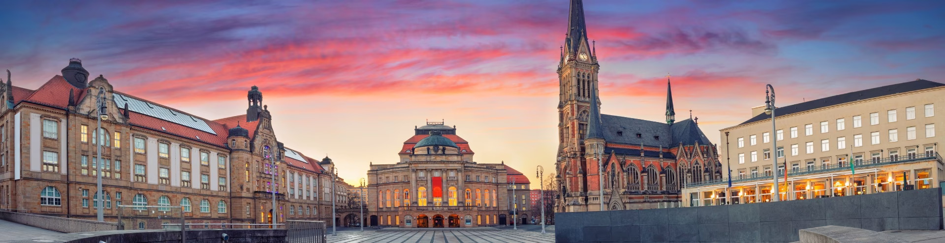 Case Study TYPO3 Migration - Webseite der Stadt Chemnitz: Stadtansicht von Chemnitz