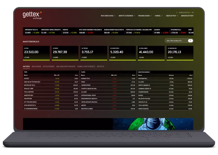 TYPO3-Agentur Netresearch - Screenshot Projekt Gettex