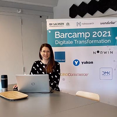 Barcamp Digitale Transformation: Lounge mit Alice