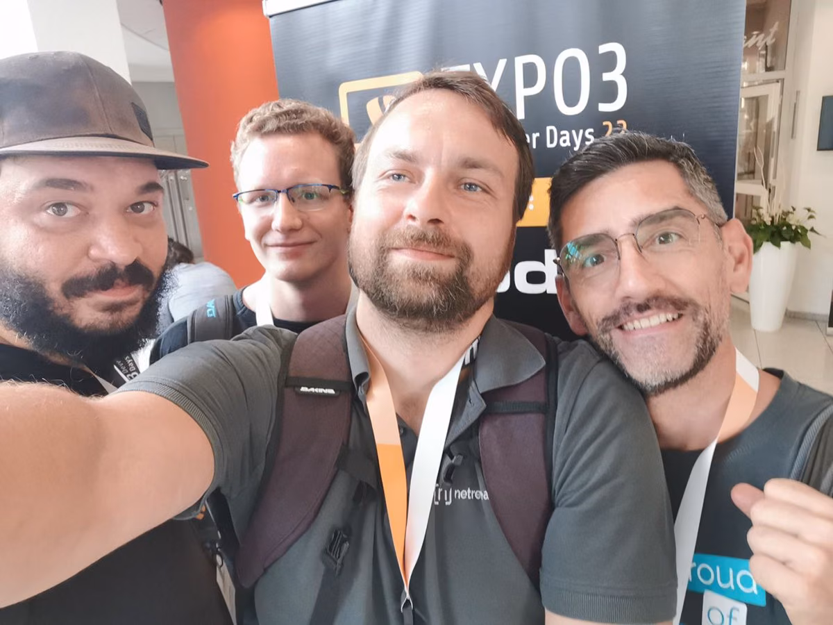 Netresearch Entwickler auf den TYPO3 Developer Days 2022