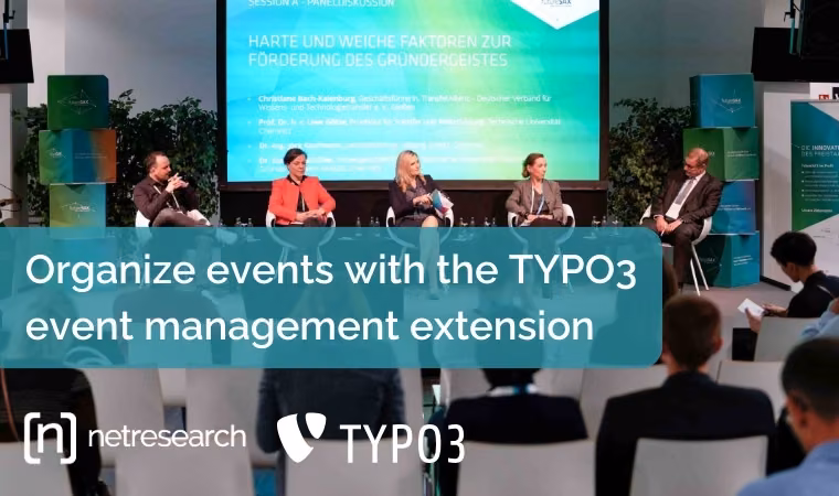 Event management with TYPO3 - Netresearch Event Extension