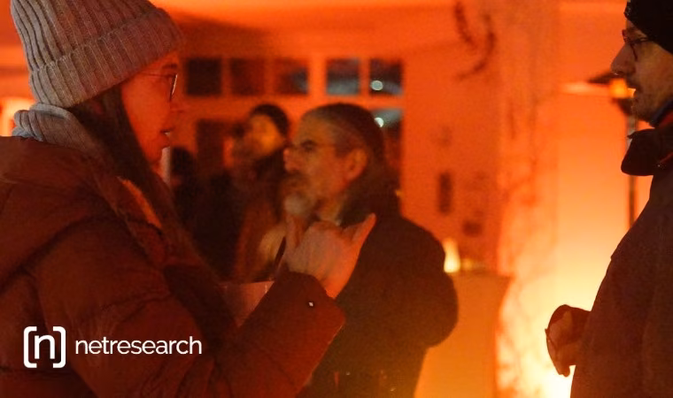 Netresearch Neujahrs-Gluehen 2025: Doreen Max und Gäste