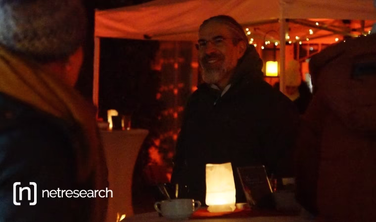 Netresearch Neujahrs-Gluehen 2025: Thomas Fleck und Gäste