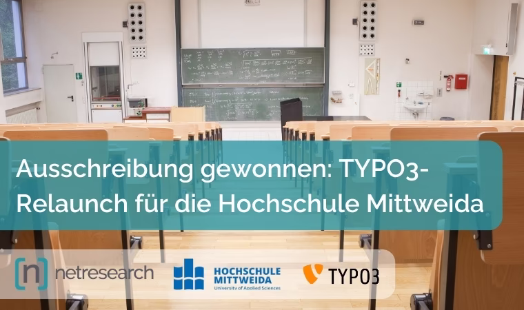 Ausschreibung gewonnen: TYPO3-Relaunch f&uuml;r die Hochschule Mittweida